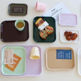 Dessert tray (3 types - 26 colors)
